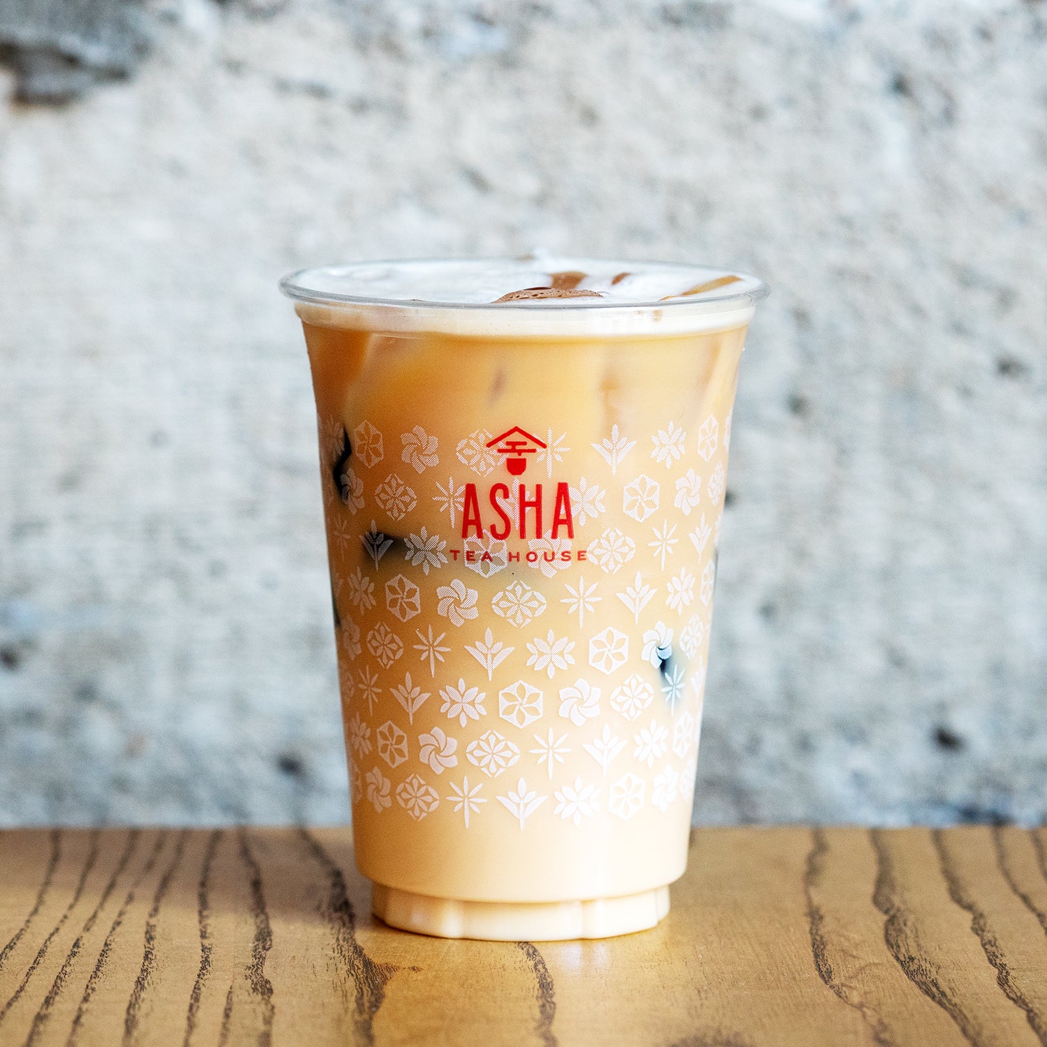 Grass Jelly Milk Tea