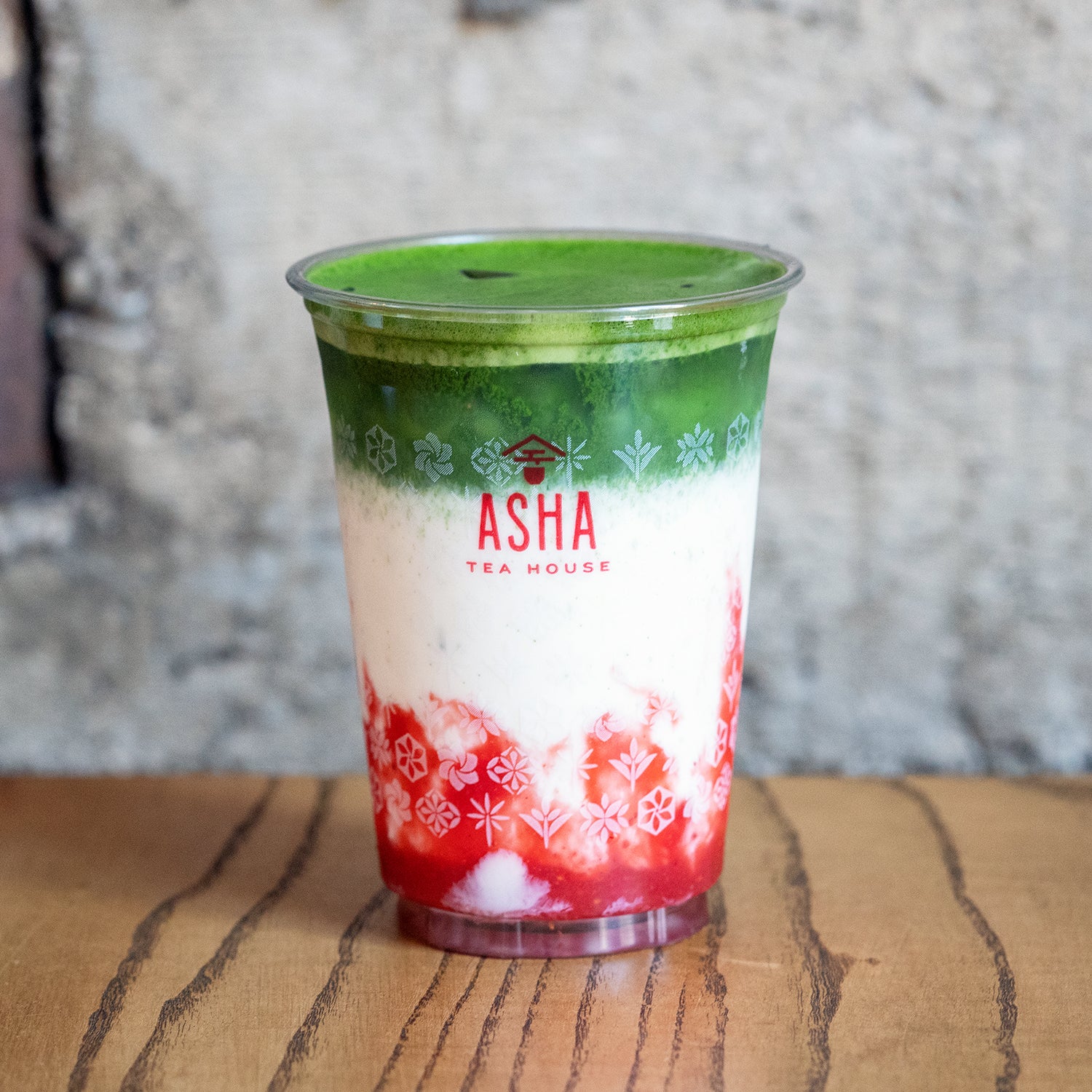 Strawberry Matcha Latte